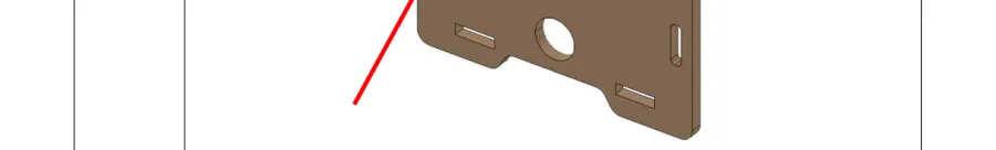 חיבור הלוח התחתון של הפח