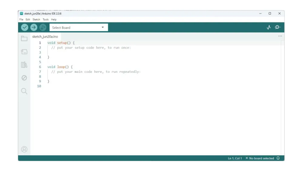 דף ההורדה של Arduino IDE