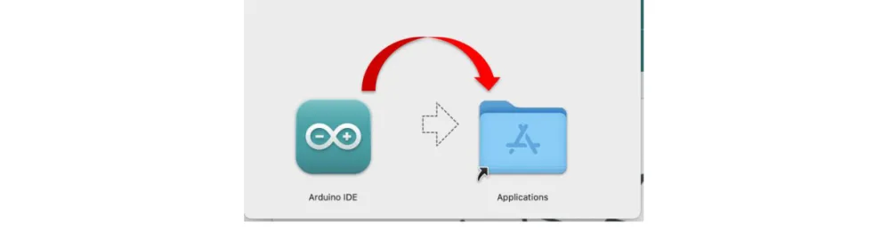 גרירה ל-Applications
